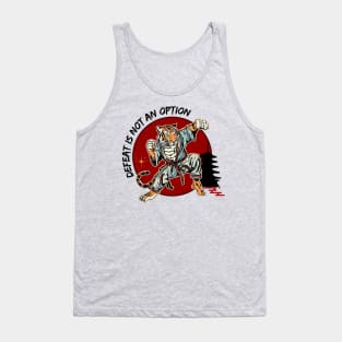 Defeat is not an option Tank Top